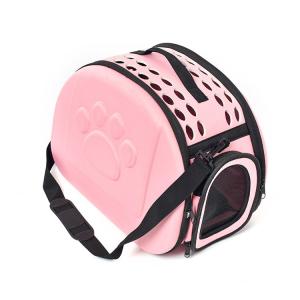 China Breathable Pet Carrier Handbag Ventilated With Safety Buckle Zippers / Strap wholesale