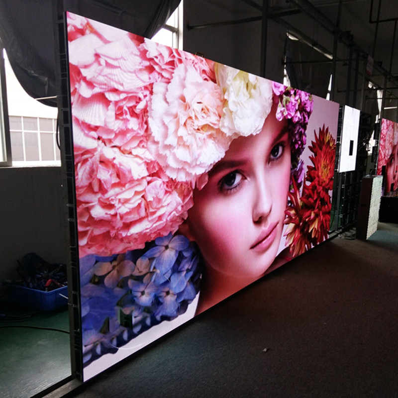 FCC Certificate Fixed LED Display Screen Rental P3.91 P4 P4.81