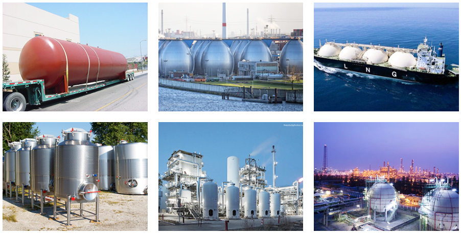 Equal Large Diameter Storage Torispherical Elliptical Dished Tank Heads For OBM