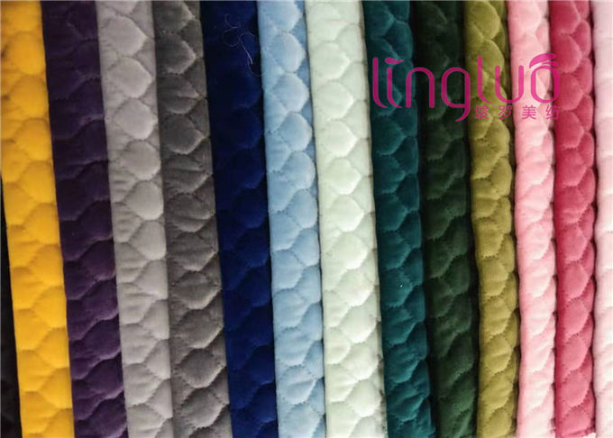 Imitation Super Bad Flower Sofa Set Cushion Cloth 180-400GSM Color Fastness