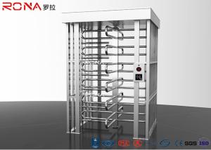 China Semi - Auto Pedestrian Turnstile Gate Full Height 30 ~35 Persons / Minute wholesale