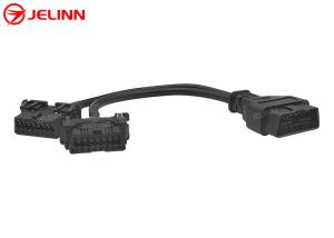 China OBD 2 OBD2 Splitter Y Cable for Kia Hyundai Dodge Jeep Chrysler Nissan Toyota Mitsubishi Suzuki Lexus Infiniti Land Rover wholesale