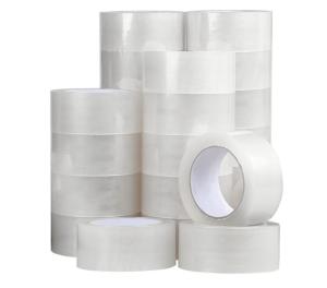 China 50um Thickness Transparent Acrylic Water Glue Bopp Packing Tape wholesale