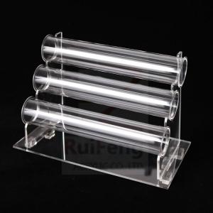 China Plexiglas Bracelet Display Rack, Round watch display stand wholesale