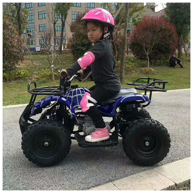 Red White Blue Color Plastic Children's ATV Gasoline Motorcycle for 2-9 Years Kids