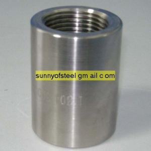 China stainless ASTM A182 F316H threaded coupling wholesale