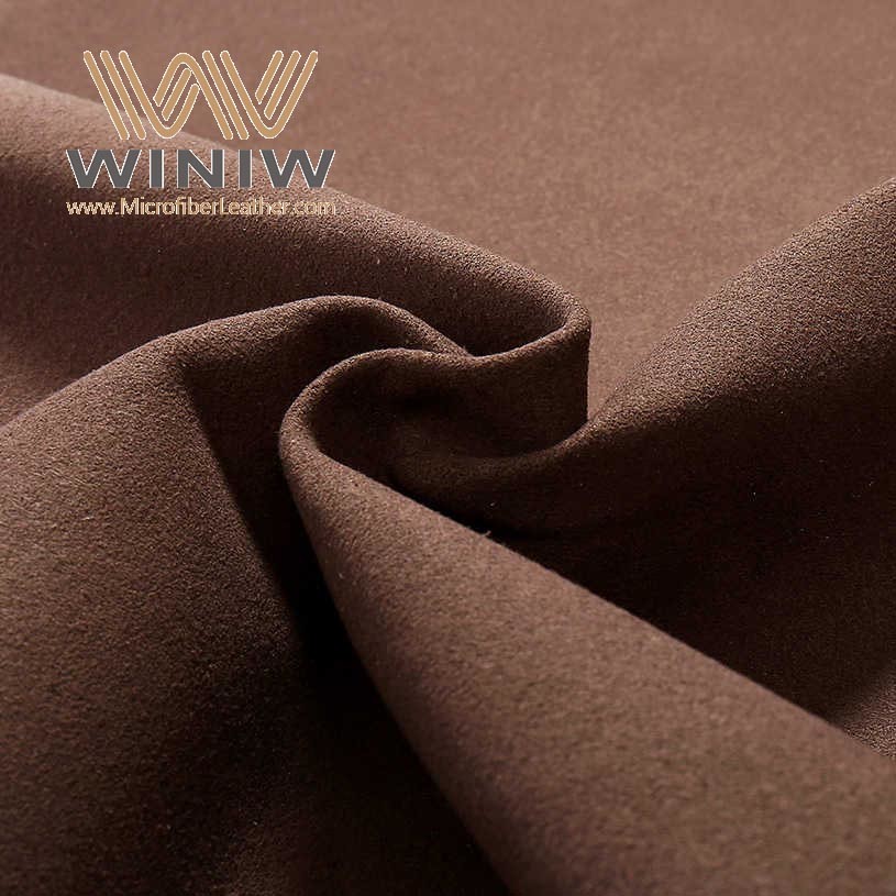Non Fading Microfiber Suede Leather Automotive Faux Suede Material Skin Friendly