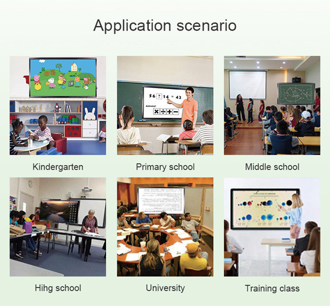 UHD 55 Inch Touch Screen Display Interactive Whiteboard Video Conferencing
