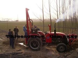 China Tractor drilling rig 30 meters depth wholesale