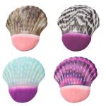 4pc Logo Printed Butterfly Bag Foundation Makeup Brush Set