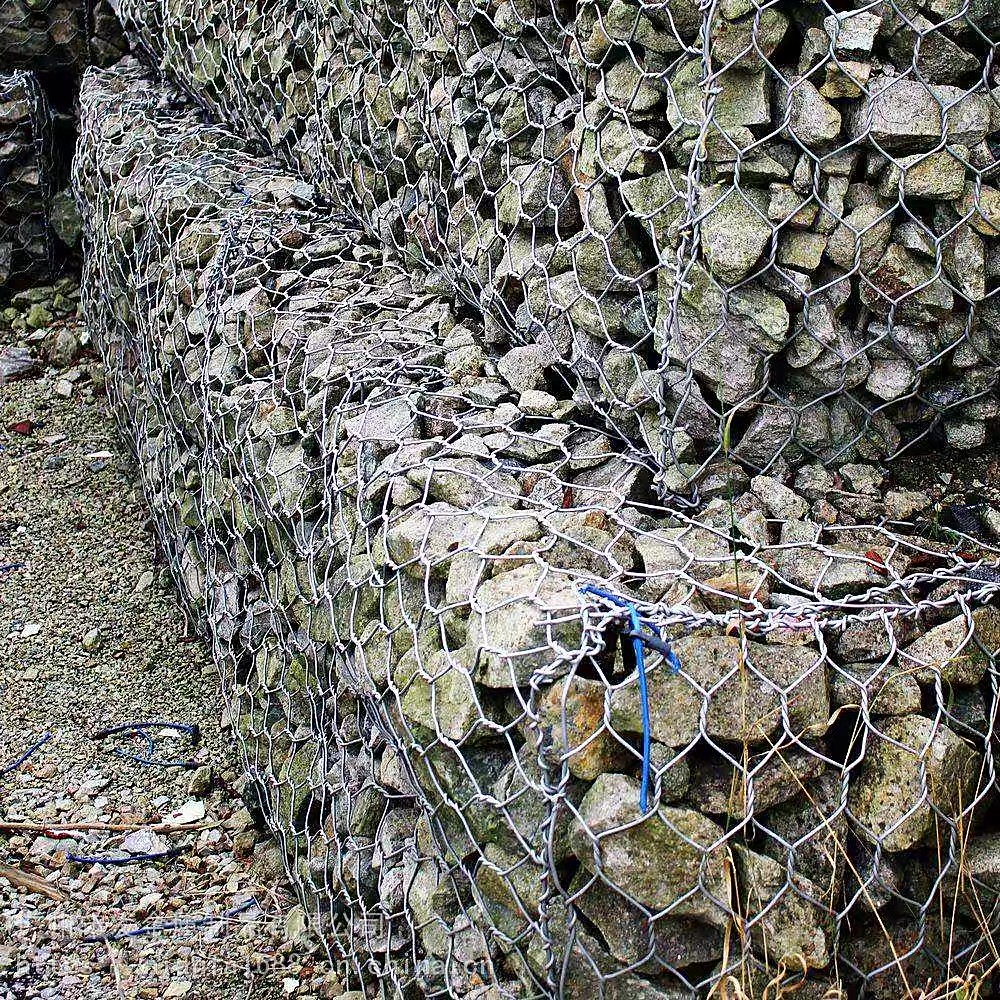 2x1x1m Woven Galfan Gabion Box And Gabion Basket