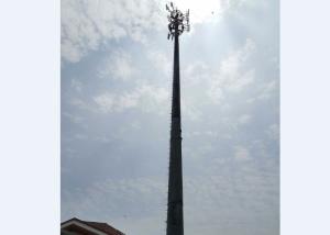 China Middle Duty Tubular Steel Tower Erosion Resistant Long Life Span wholesale