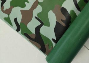 China Customized Camouflage Waterproof Tarpaulin PVC Coated Water Resistant Tarp wholesale