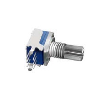 9mm rotary potentiometer with metal shaft,interphone potentiometer, carbon