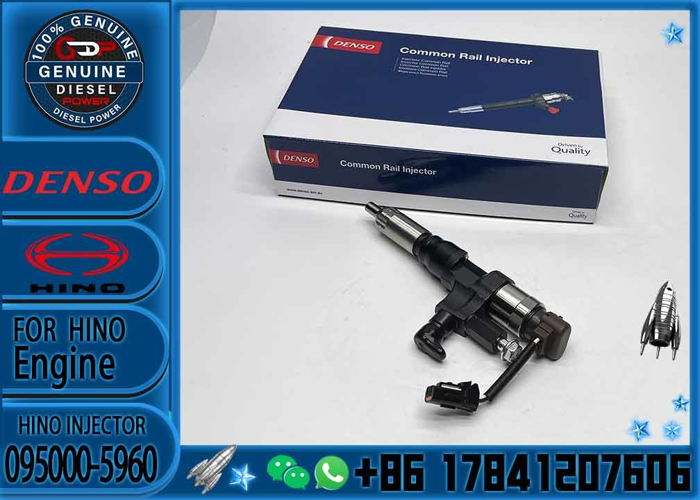 Good Price High Quality Common Rail Diesel Injector 095000-5960 095000-5963 23670-E0300 23670-E0301 Fuel Injector For Sa