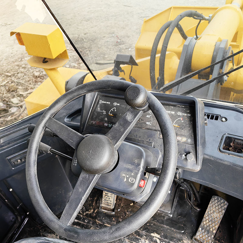 2nd Hand Front End Wheel 380 Komatsu Loader 16 Ton Hydraulic
