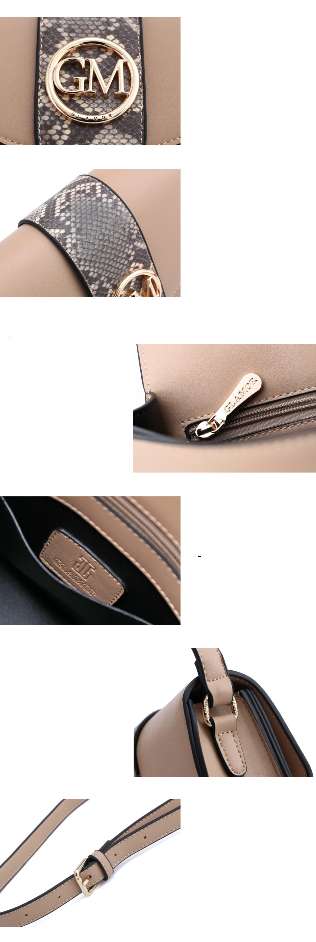 2021 new sneakskin pattern PU single shoulder bag Sling bag crossbody bag manufacturers wholesale sling bag