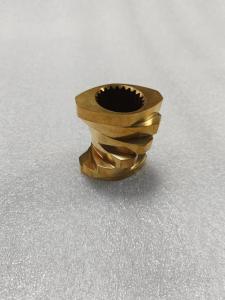 China Twin Screw Extruder Brass Kneading Blocks For Special Using wholesale