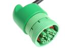 Heavy Duty J1939 Male To Female Extension OBD Cable For Vehicle Gateway Install