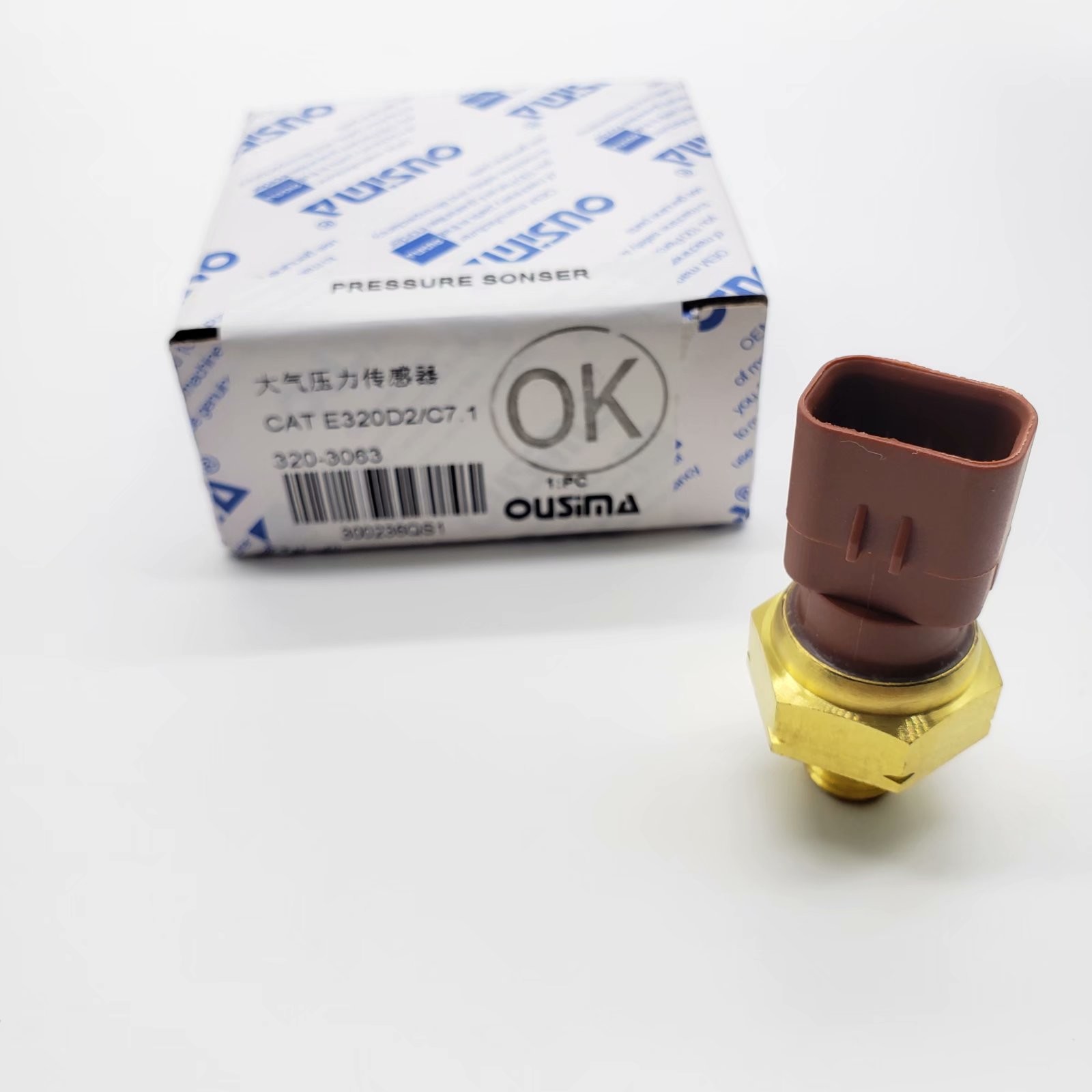 3203063 Excavator Sensor , E320D2 C7.1 Electrical Pressure Sensor