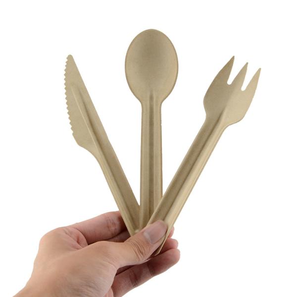 100% Biodegradable Disposable Spoon&Knives, Takeaway, For Restaurant Or Home