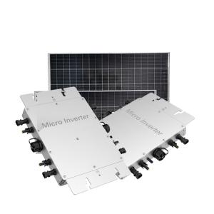China Aluminum Alloy Household Solar Inverter 2800w Wifi Smart Micro Inverter wholesale