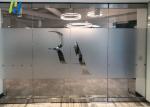 Bathroom Satin Etched Tempered Glass Frosted Shower Door Glass