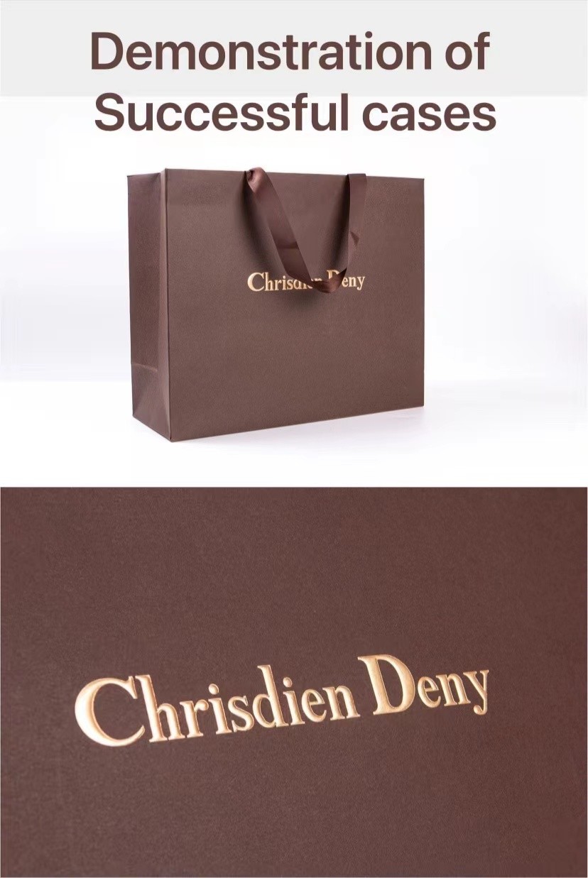 UV Abrazine Printed Paper Shopping Bags Personalized Promotion Gift Bag