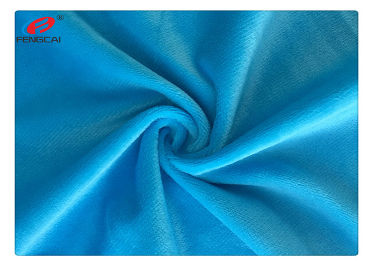 Brush Four Way Stretch Spandex Velvet Fabric For Dress Toy Blanket