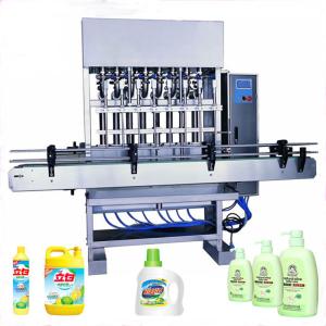 China Automatic Oil Piston Liquid Solid Shampoo Bottle Filling Machine wholesale