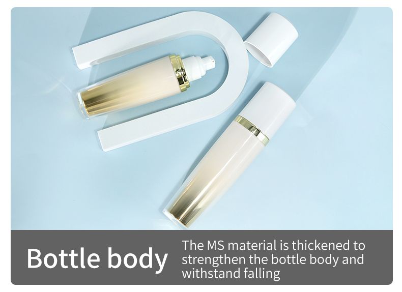 Customized Cosmetic Packaging Set 40ml 100ml 130ml Acrylic Jar With Lid