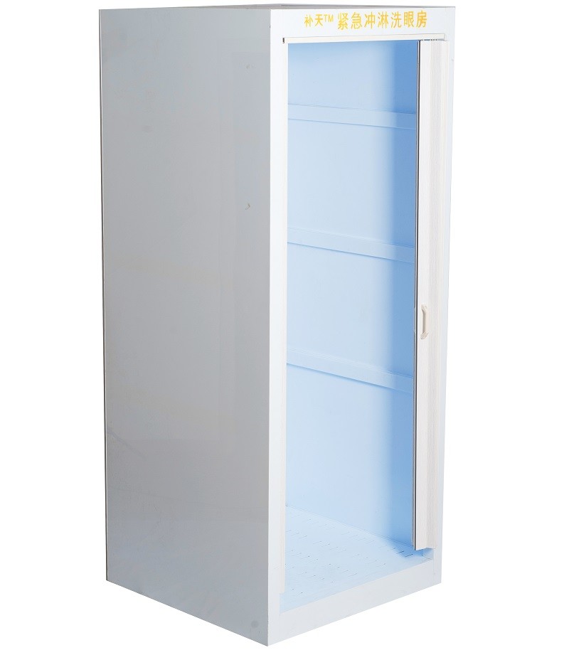 PP Anti-corrosion emergency shower room , eyewash Room Eyewash machine stainless steel Emergency body shower Room