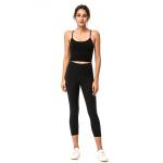 Women Fitness Clothing Yoga Apparel Camisole Lady Cross Back Bra Vest Tank Top