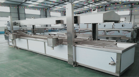 Potato Chips Frying Machine