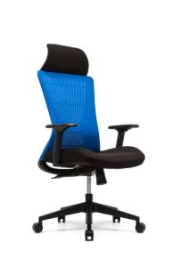 China DIOUS Blue Mesh Arm Chair Nylon Conjoined 3 Positions Locking wholesale