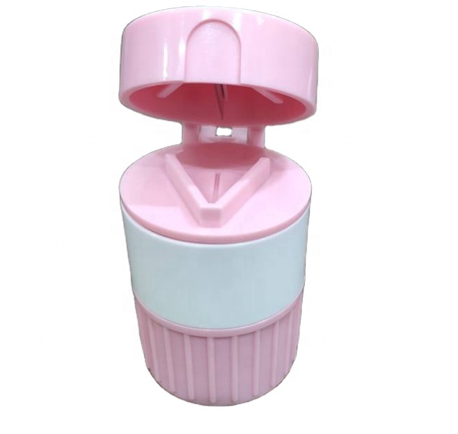 Easy Open Hospital Pill Dispenser Box Tablet Cutter Crusher Box Grind Individual Medication