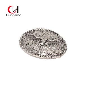 China Practical Silver Plate Belt Buckles Antiwear Corrosion Resistant wholesale