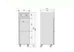 Upright 1980mm 500L Catering Refrigeration Equipment
