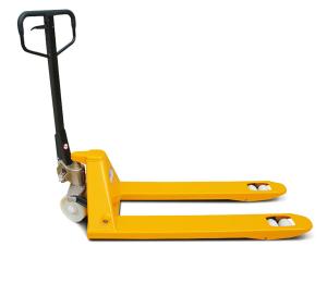China Powered Pallet Jack 2500kg Hand Pallet Truck With Fingertip Lever Control wholesale