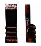 Multifunctional Corrugated Display Rack Standee For Advertising Supermarket