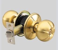 China Passage Round Knob Door Lock 5792-ET-PB Stainless Steel / Zinc Alloy Material wholesale