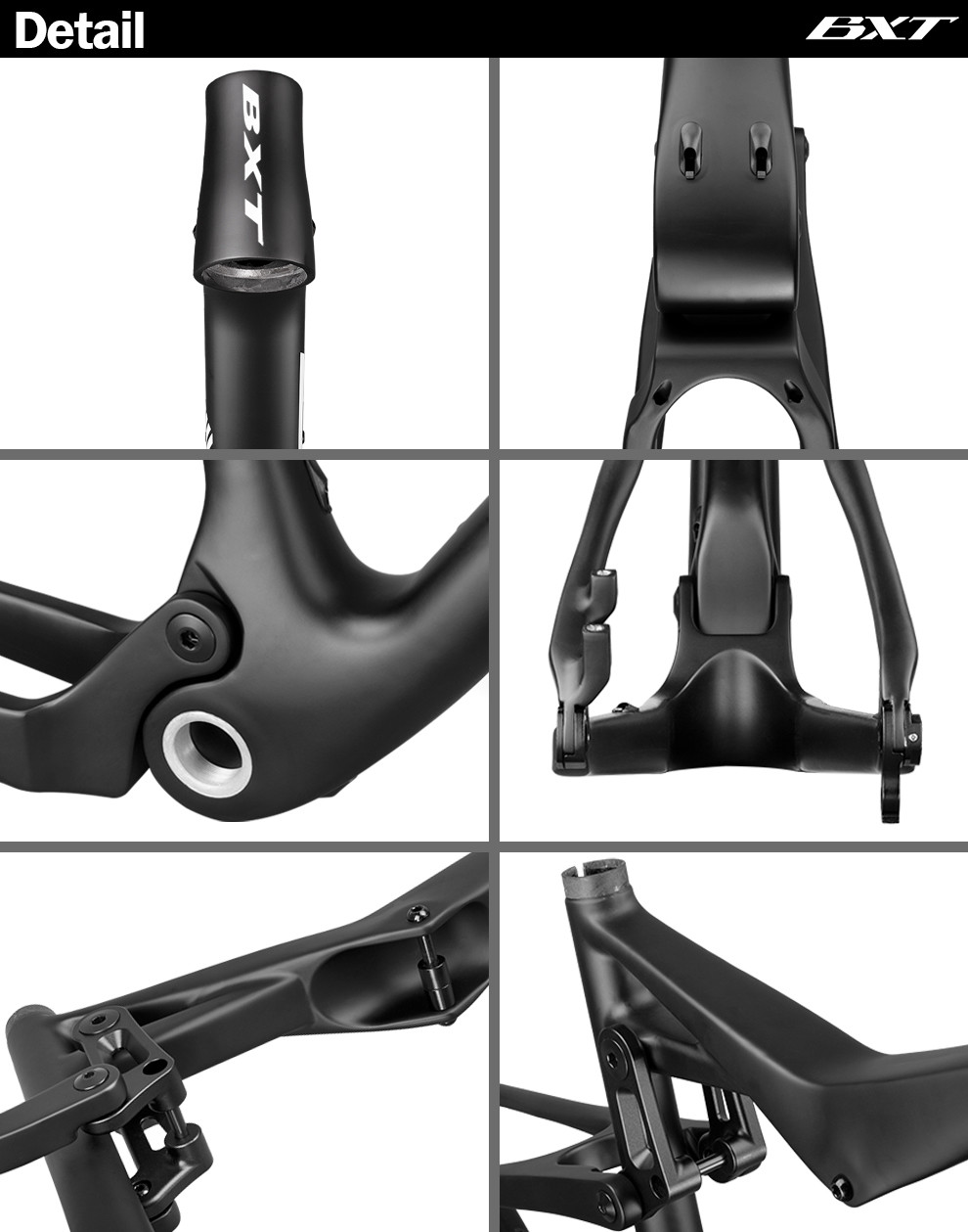 29 Full Suspension Carbon Frames MTB Boost Custom Mountain Bike Frame