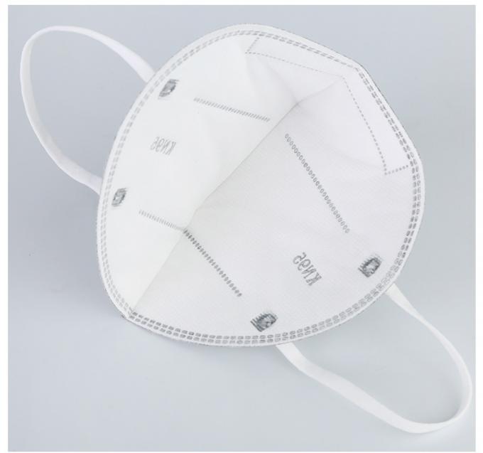 Foldable Multi layer N95 Face Mask Particulate Face Respirator Mask NIOSH Approved