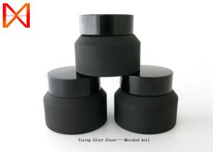 China Luxury Glass Cosmetic Jars High End Bottle Mouth Preventing Seepage No Odor wholesale
