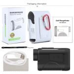 kaemeasu Mini Laser Rangefinder Rechargeable Golf Range Finder With Magnetic
