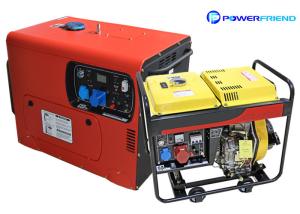 China Air cooled diesel engine generator 3 phase small power genset 5kw wholesale