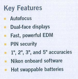 Nikon Total Station XS Series Total Station