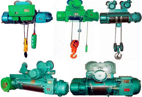 Explosion Proof Wire Rope Electric Hoist with Electric Motor