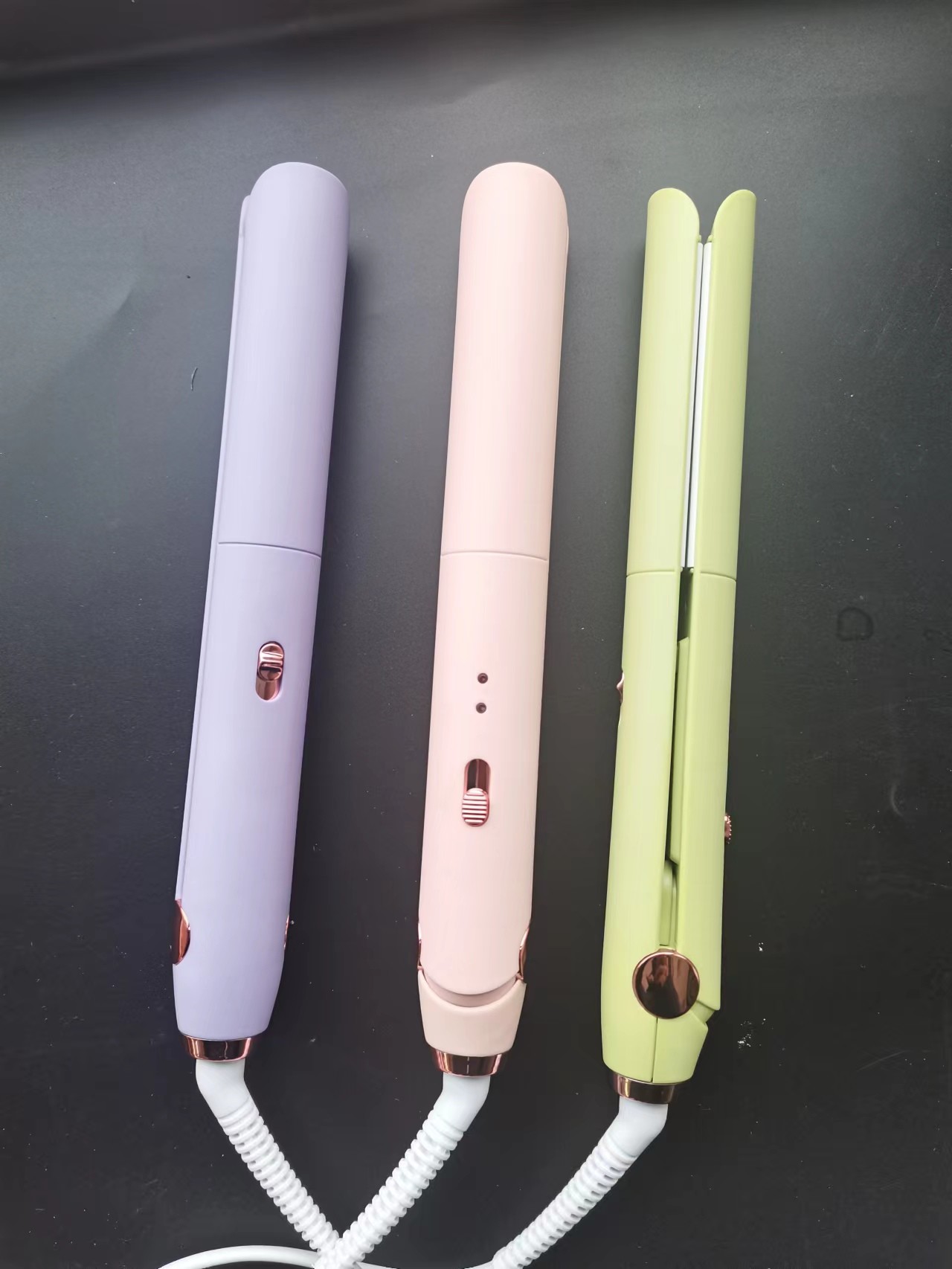 40W Flat Iron Ceramic Hair Straightener 90mm×25.4mm Plate Size