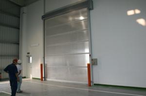 China 0.8m-1.6m/S Opening Speed Rapid Roller Shutter Doors , Quick Shutter Door wholesale